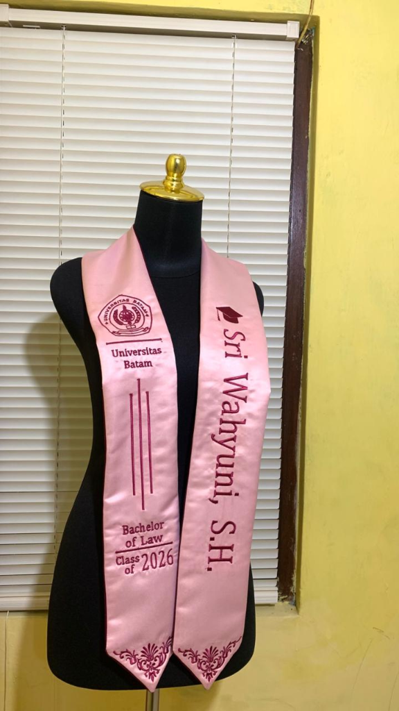 Pink Satin Sash
